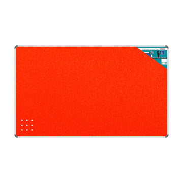 Parrot Info Board Aluminium Frame 2000x1200mm Orange - image 01