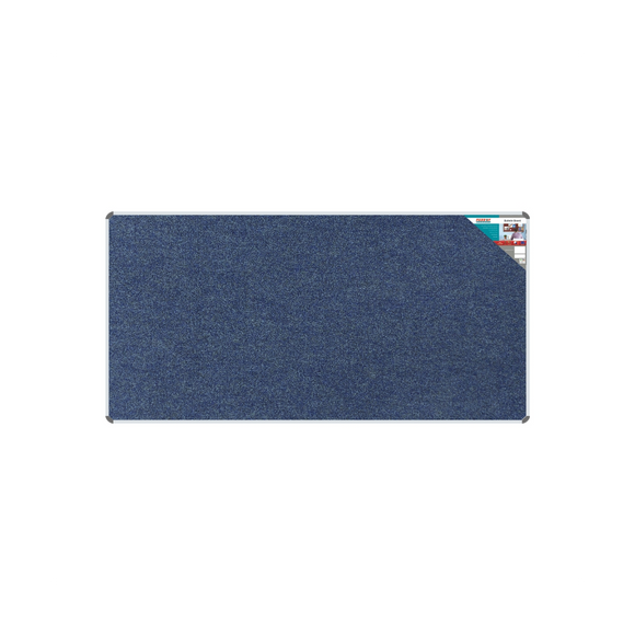 Image of Bulletin Board Ribbed Alum Frame 2400*1200Mm Denim
