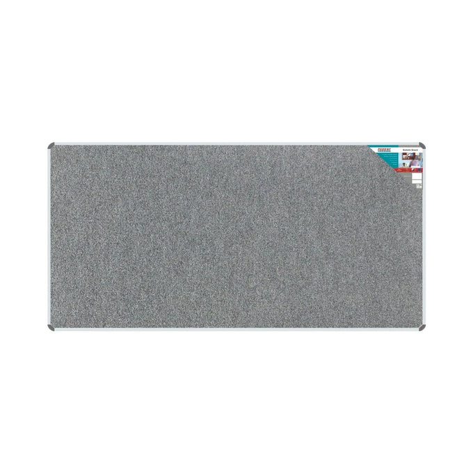 Parrot Bulletin Board Ribbed Alum Frame 2400x1200mm Laurel - image 01