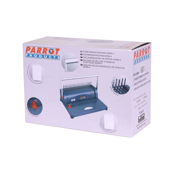 Parrot Binder Comb Machine 450 Sht 51mm Ring - image 04