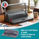 Parrot Binder Comb Machine 450 Sht 51mm Ring - image 07