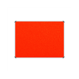 Image of Info Board Aluminium Frame 1000 * 1000Mm Orange