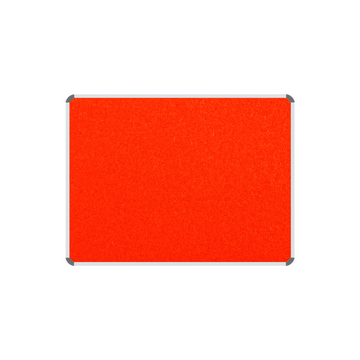 Image of Info Board Aluminium Frame 1000 * 1000Mm Orange