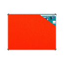Parrot Info Board Aluminium Frame 1000 x 1000mm Orange - image 02