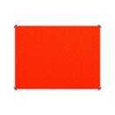Parrot Info Board Aluminium Frame 1000 x 1000mm Orange - image 04