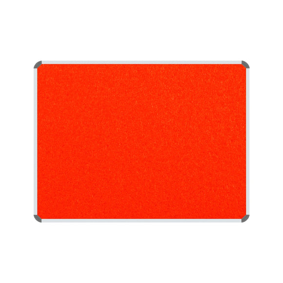 Parrot Info Board Aluminium Frame 1000 x 1000mm Orange - image 04