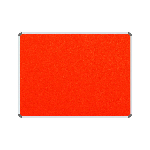 Parrot Info Board Aluminium Frame 1000 x 1000mm Orange - image 01