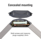 Parrot Bulletin Board Ribbed Alum Frame 600x450mm Denim - image 06