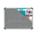 Parrot Bulletin Board Ribbed Alum Frame 600x450mm Laurel - image 01
