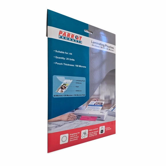 Parrot Laminating Pouch A4 220X310 160(80+80) Mic Box 100 - image 05