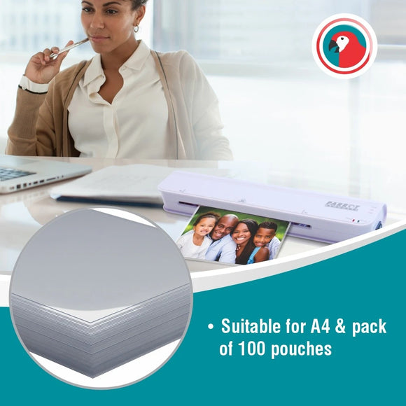 Parrot Laminating Pouch A4 220X310 160(80+80) Mic Box 100 - image 13