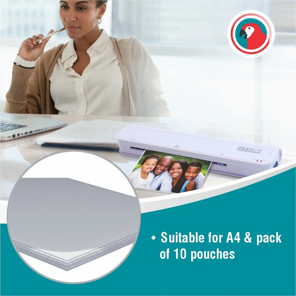 Parrot Laminating Pouch A4 220X310 160(80+80) Mic Box 100 - image 20