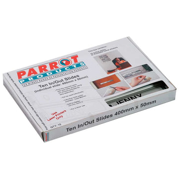 Parrot In/Out Slide 400X50mm Ten Boxed Retail - image 01