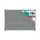 Parrot Bulletin Board Ribbed Alum Frame 900x600mm Laurel - image 03