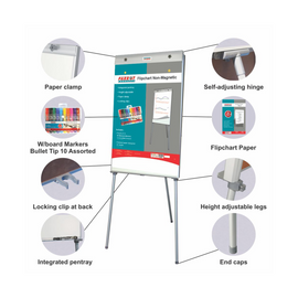 Image of Flipchart Non Magnetic Standard 1000*640Mm Retail