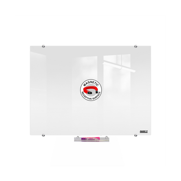 Image of Glass Whiteboard Magnetic 1200*900Mm