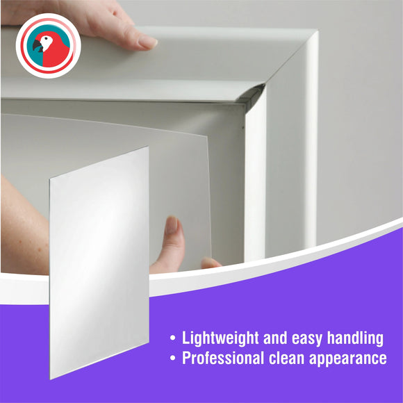 Parrot Poster Frame Clear Media Cover 1.2mm A0 - image 03