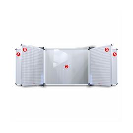 Image of Edu Bd Centre Panel 2420*1220 Magnetic White