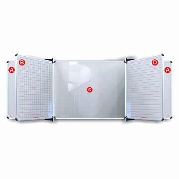 Parrot Edu Bd Centre Panel 2420x1220 Magnetic White - image 01