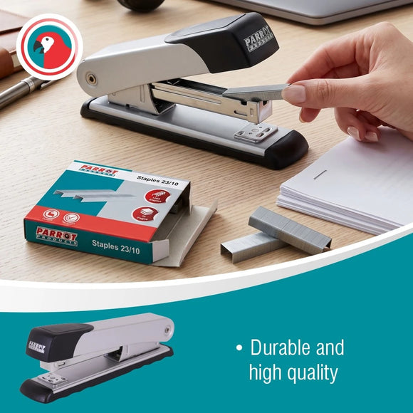 Parrot Stapler Steel 105X(24/6 26/6) Silver 20Pg - image 06