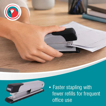 Parrot Stapler Steel 210X(24/6 26/6) Silver 20Pg - image 02