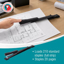 Parrot Stapler L/Reach 210X(24/6 26/6) Black 20Pg - image 04