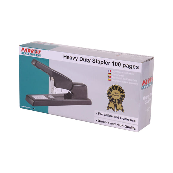 Parrot Stapler H/Duty 100X(23/6 23/13) Black 100Pg - image 04