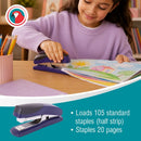 Parrot Stapler Plastic Med 105X(24/6 26/6) Navy 20Pgs - image 07