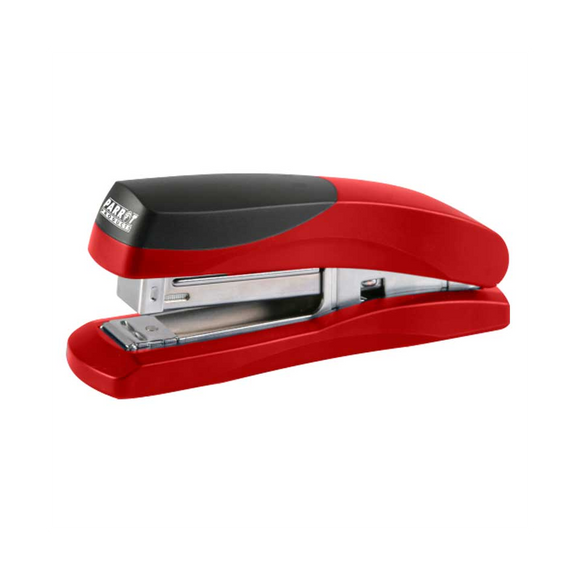 Image of Stapler Plastic Med 105X(24/6 26/6) Red 20Pgs
