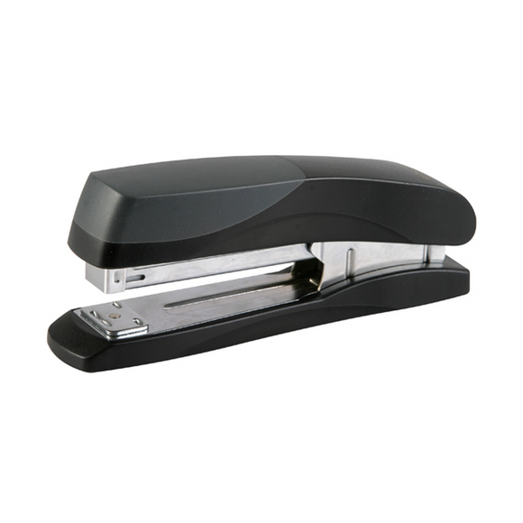 Image of Stapler Plastic Lg 210X(24/6 26/6) Black 20Pgs F/S