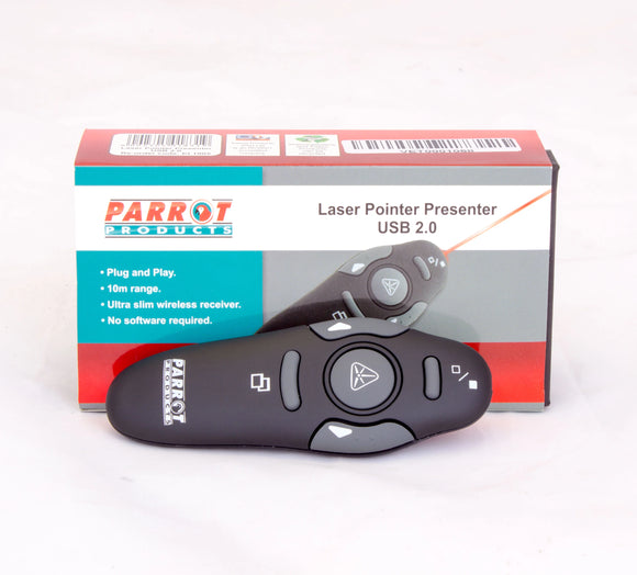 Parrot Laser Pointer Presenter USB 2.0 Red Laser - image 01