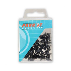 Image of Push Pins Carded Pack 30 Black