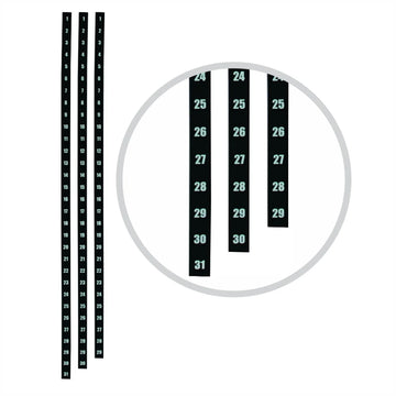 Parrot Part Year Planner Date Strips 1200mm - image 01