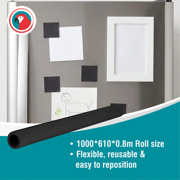 Parrot Magnetic Flexible Sheet 1000x610mm Plain - image 01