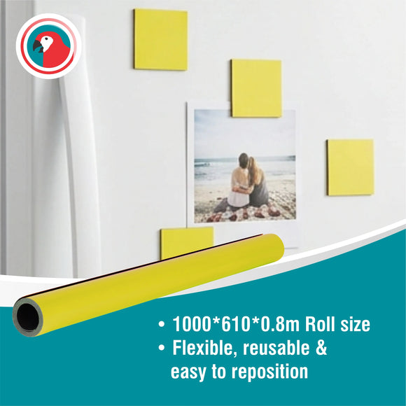 Parrot Magnetic Flexible Sheet 1000x610mm Yellow - image 05