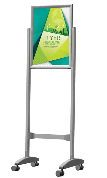 Parrot Stand Poster Frame Castors Double Sided A0 - image 01
