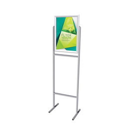 Image of Stand Poster Frame Steel Double Sided A2