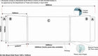 Parrot Educational Board Side Panel 1220x1220 Mag White Lines - image 02