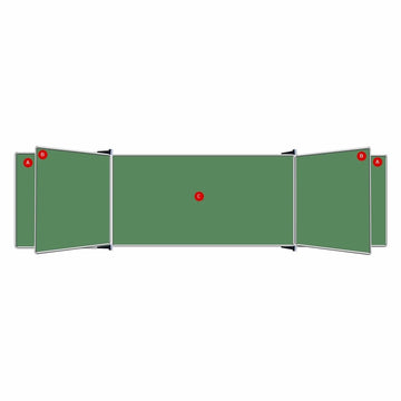Parrot Educational Board Side Panel 1220x1220 Mag Chalk - image 01
