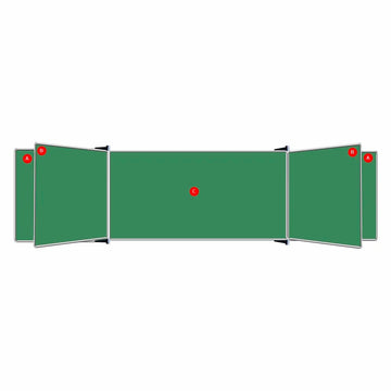 Parrot Educational Board Side Panel 1220x1220 Non-Mag Chalk - image 01
