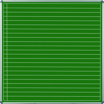 Parrot Educational Board Side Panel 1220x1220 Non-Mag Chalk Lines - image 01