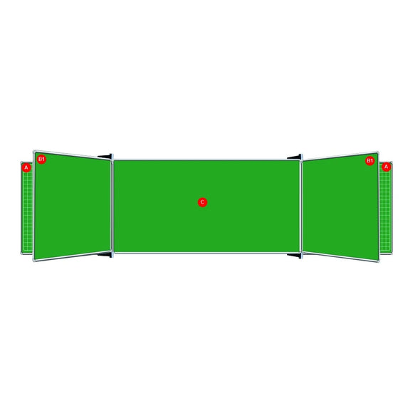 Parrot Educational Board Side Panel 1220x1220 Non-Mag Chalk Squares - image 02