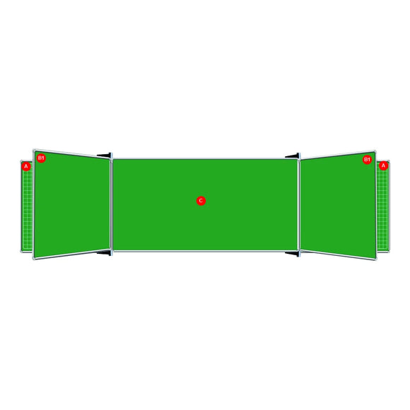 Parrot Educational Board Side Panel 1220x1220 Non-Mag Chalk Squares - image 01