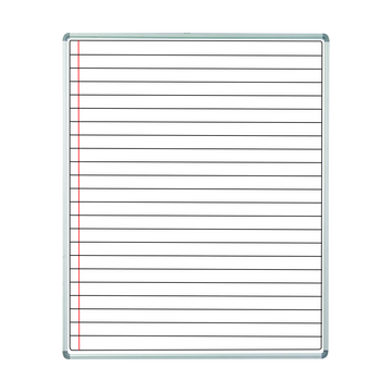 Image of Educational Board Side Panel 1220*920 Mag White Lines