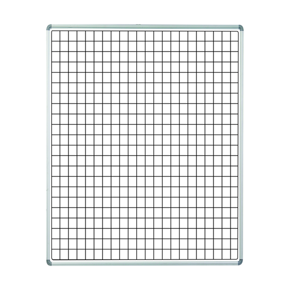 Image of Educational Board Side Panel 1220*920 Mag White Squares