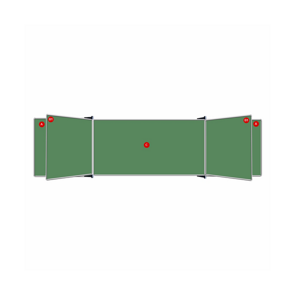 Image of Educational Board Side Panel 1220*920 Non-Mag Chalk