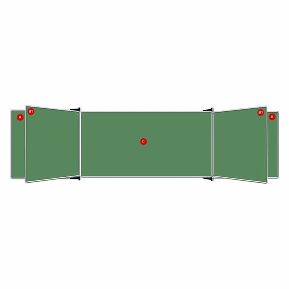 Parrot Educational Board Side Panel 1220x920 Non-Mag Chalk - image 01