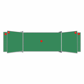 Parrot Educational Board Side Panel 1220x920 Non-Mag Chalk Lines - image 01