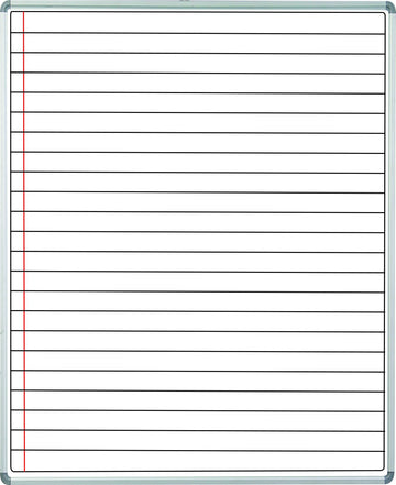 Parrot Educational Board S/Leaf 1220x910 Mag White Lines 1 Side - image 01