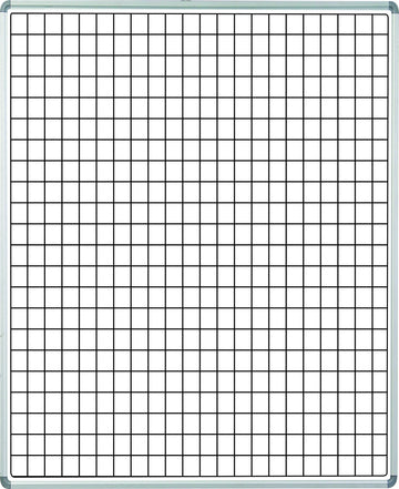 Parrot Educational Board S/Leaf 1220x910 Mag White Squares 1 Side - image 01